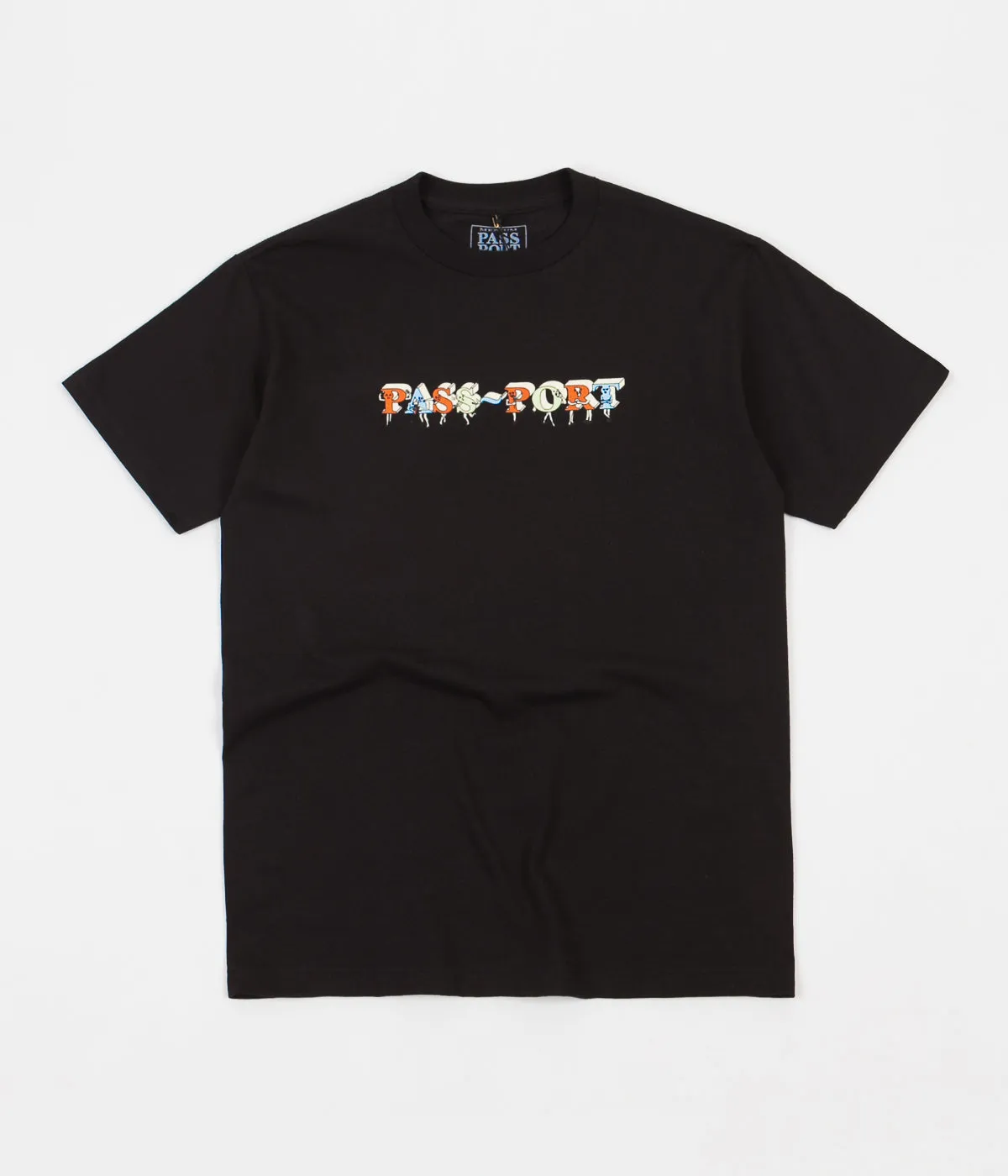 Pass Port PP Gang T-Shirt  - Black