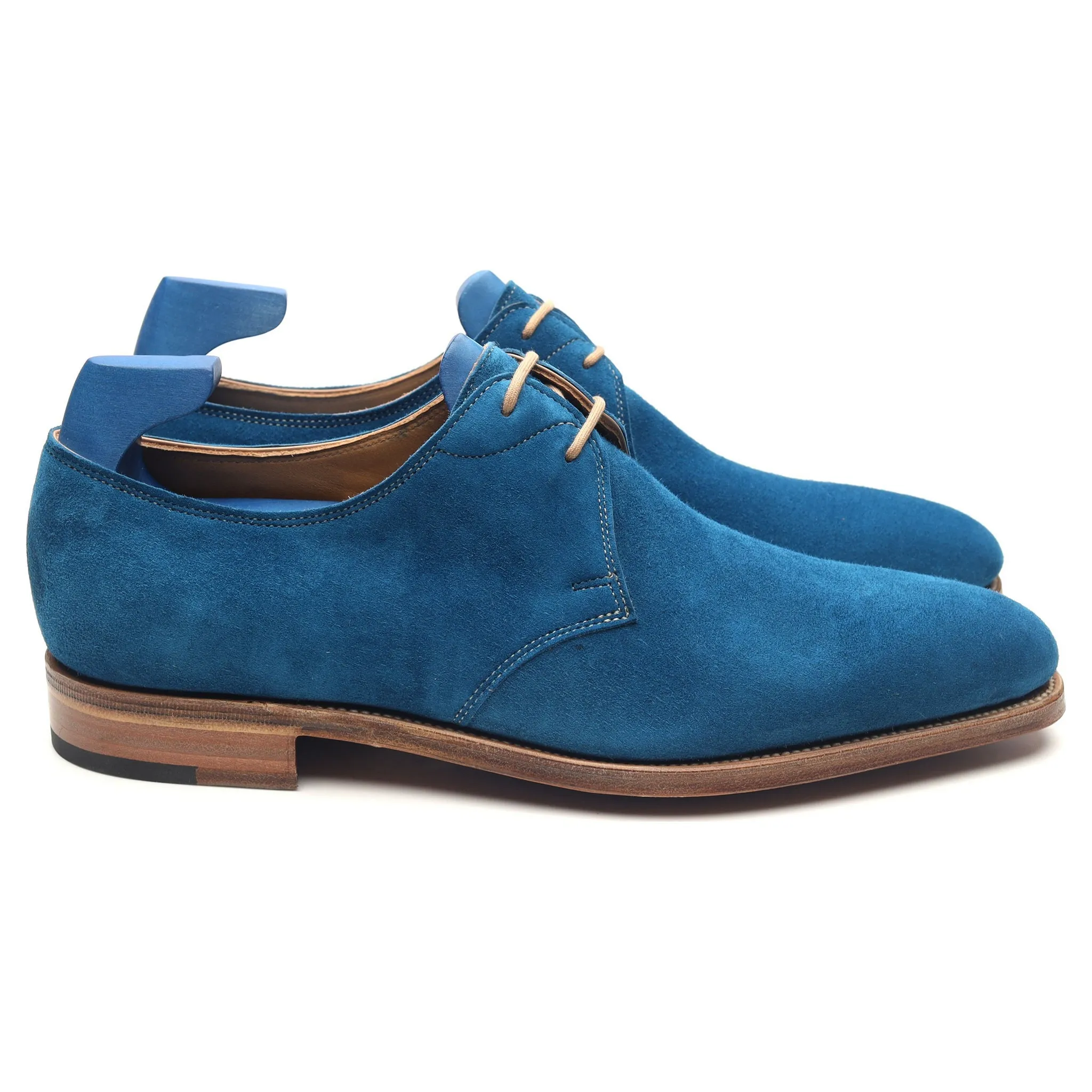 Paul Smith 'Willoughby' Blue Suede Derby UK 5.5 EE