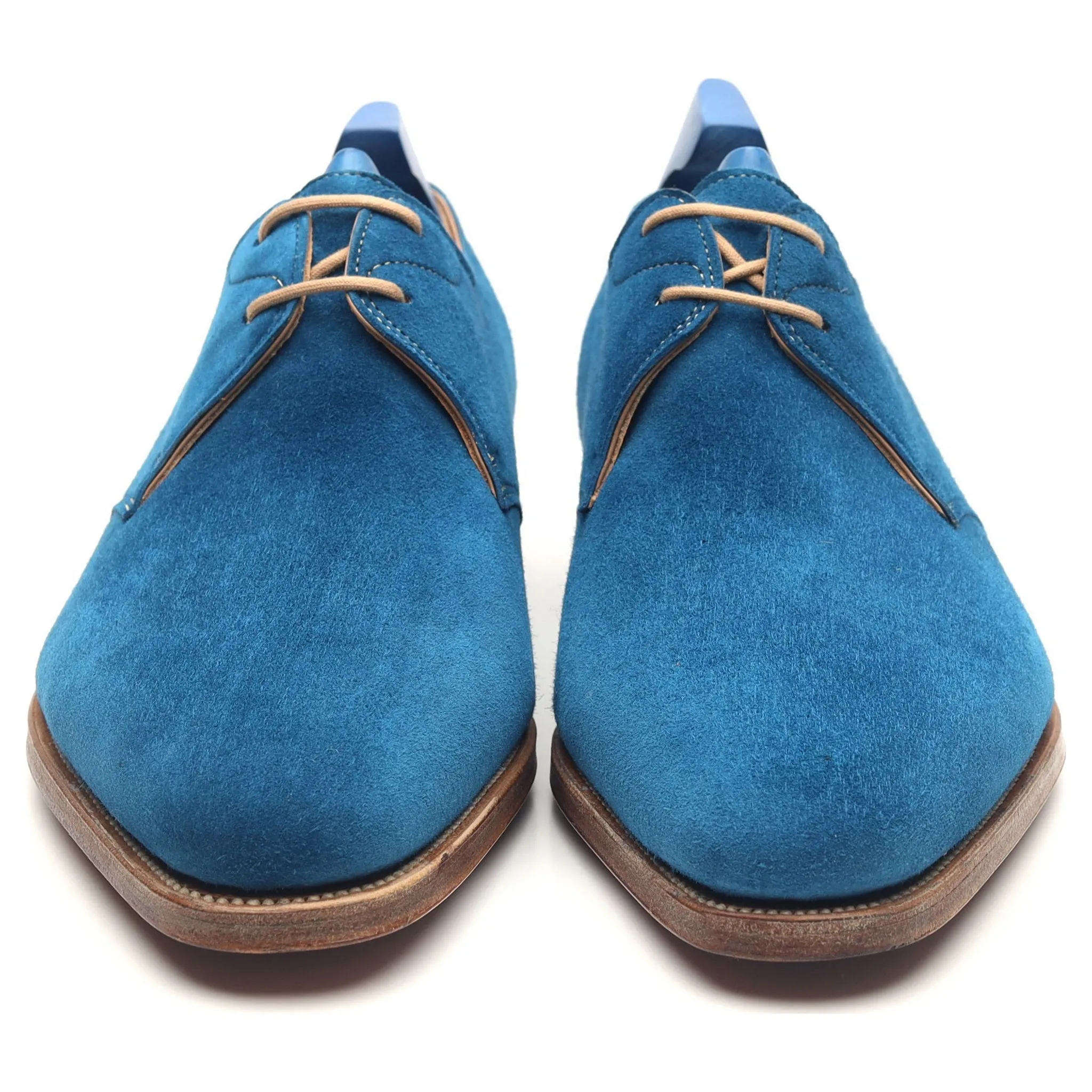 Paul Smith 'Willoughby' Blue Suede Derby UK 5.5 EE