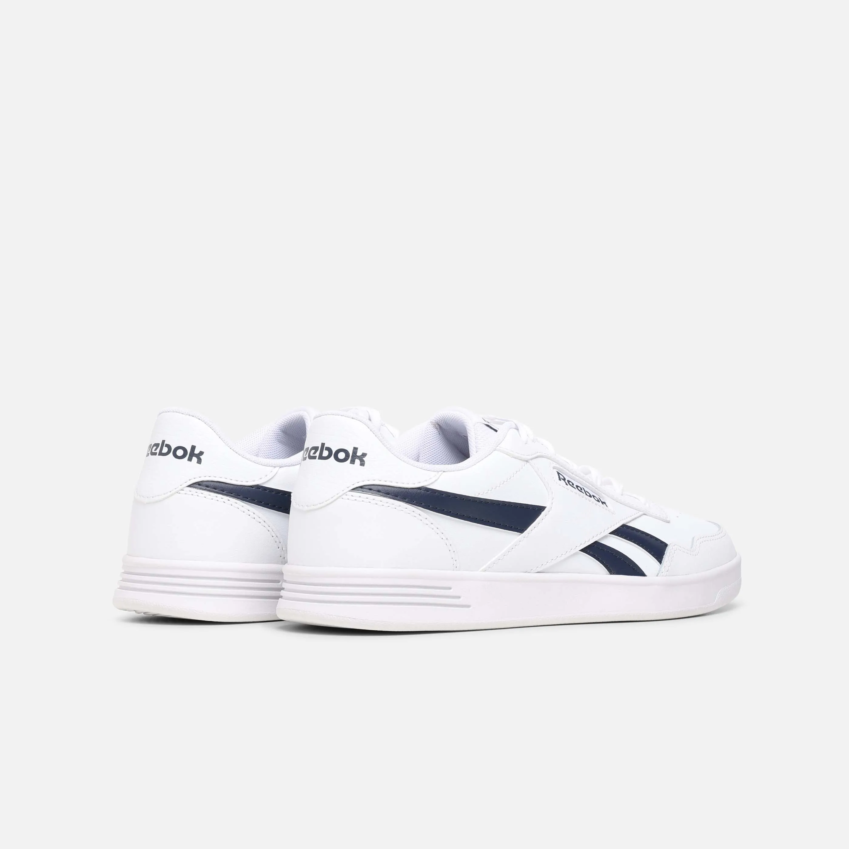 Reebok Court Advance Shoes White/White/Vector Navy