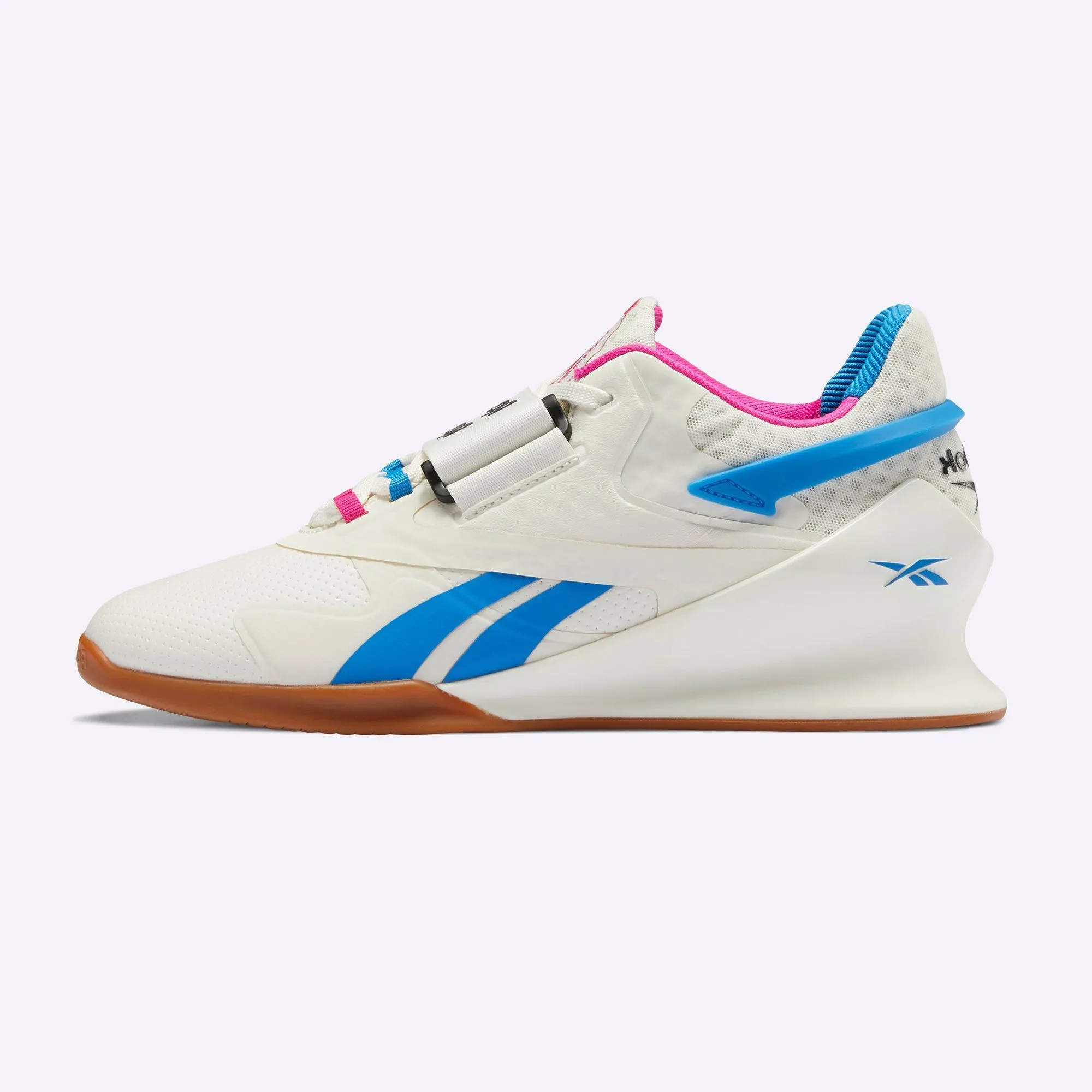 Reebok - Legacy Lifter II Shoes - Women's - CHALK/PROUD PINK/HORIZON BLUE