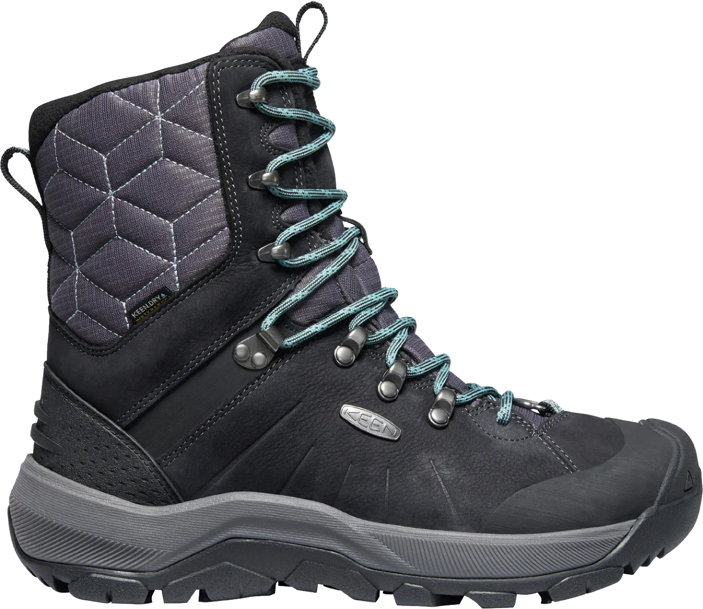 Revel High Polar Women's Waterproof Boot - Black/North Atlantic Blue