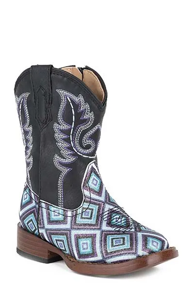 Roper Toddler Glitter Diamonds Boots Style 09-017-1901-1523