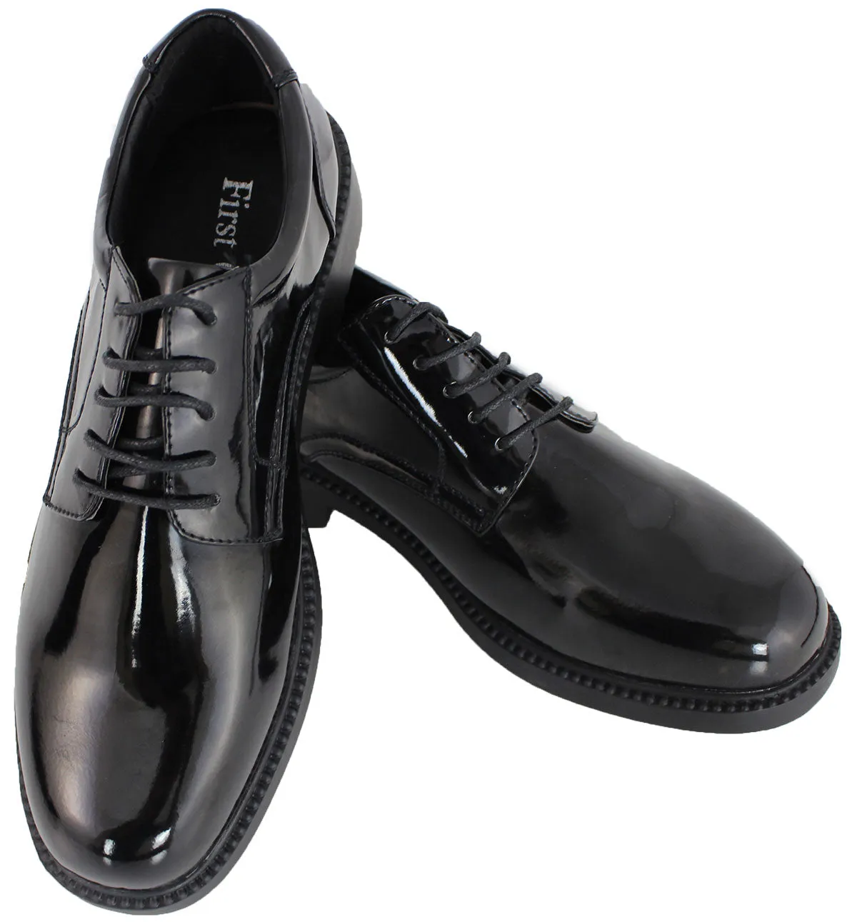 Ryno Gear Hi-Gloss Oxford Dress Shoes