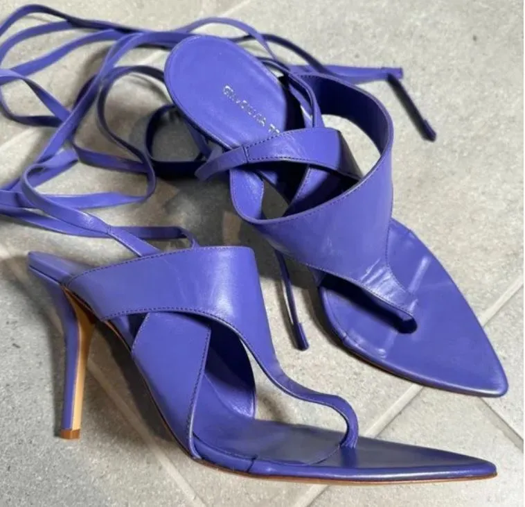 Silvia Tcherassi Domenico Heels Violet (SZ 41)