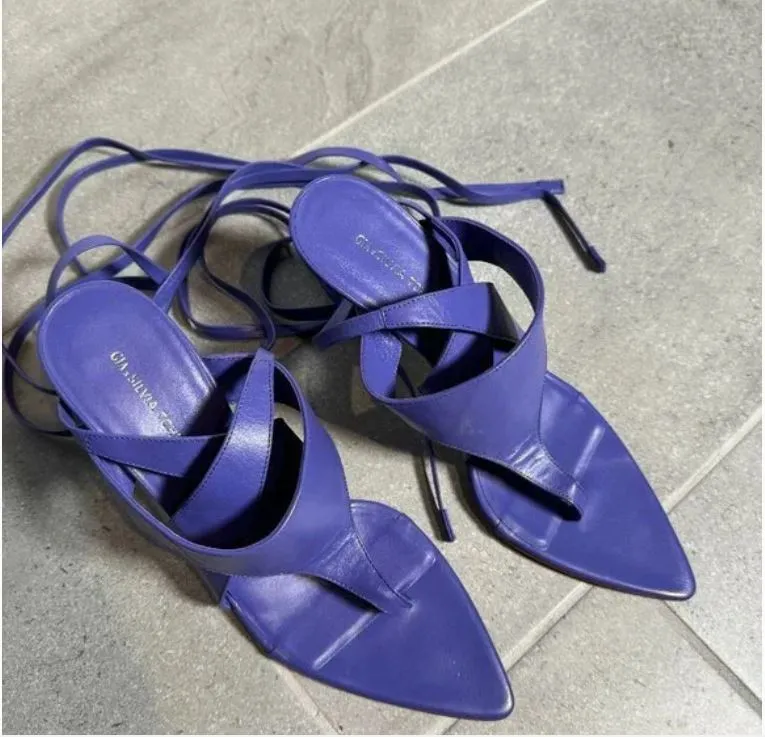 Silvia Tcherassi Domenico Heels Violet (SZ 41)