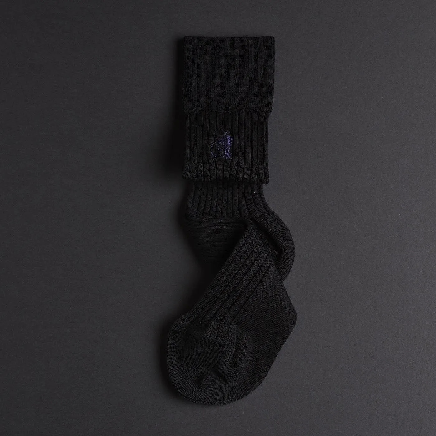 Simply Sartorial Socks - Ebony Black