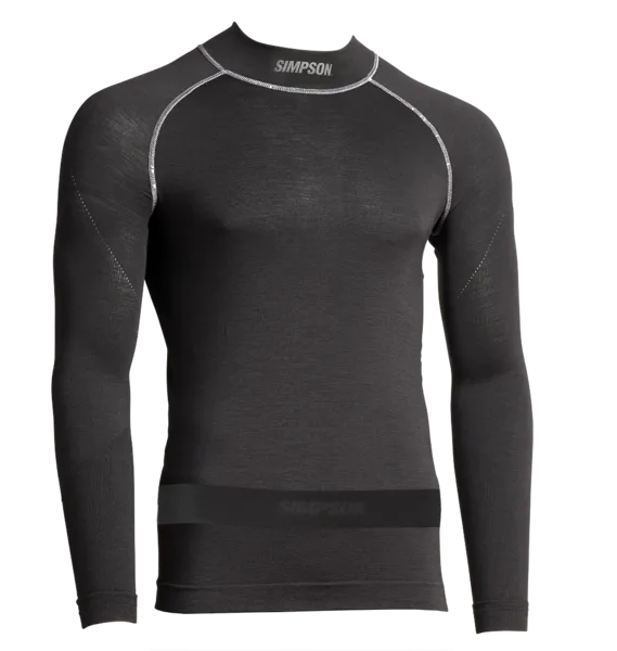 Simpson Pro-Fit Base Layer Top - Long Sleeve - Black