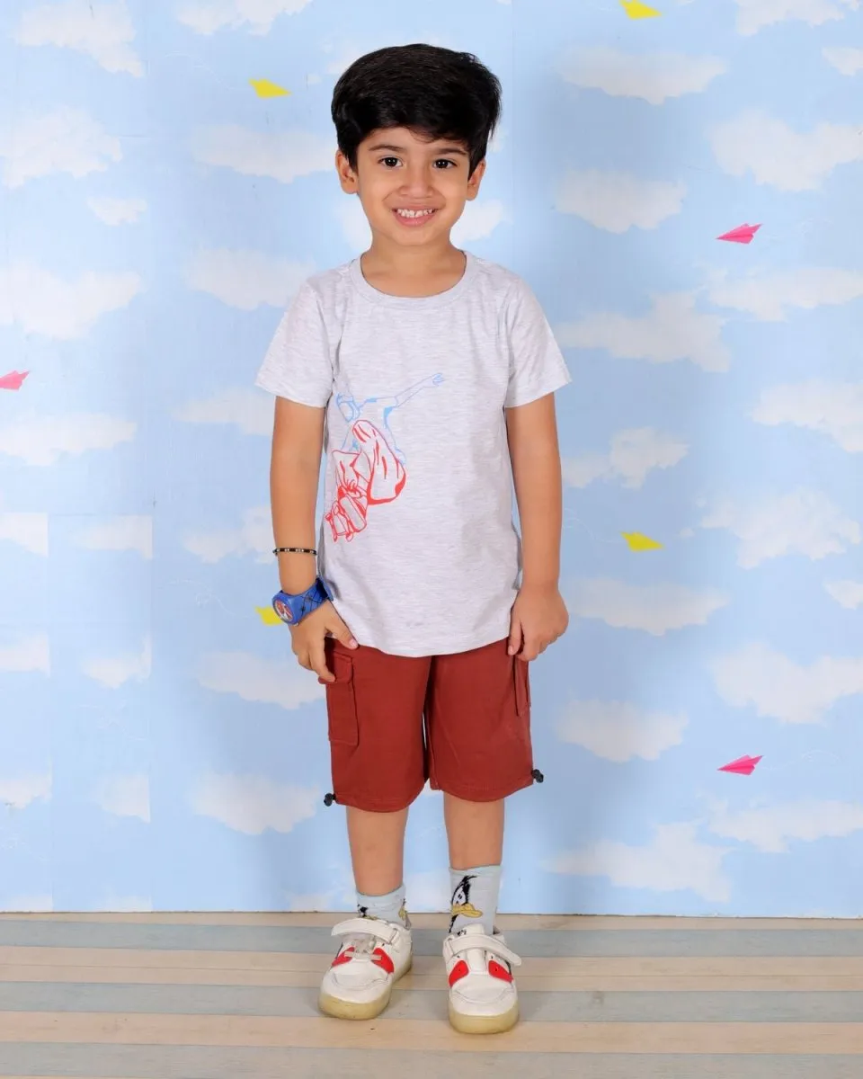 Skater Dude Boys T-Shirt and Cargo Set