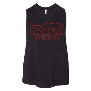 Skater Things Racerback Crop