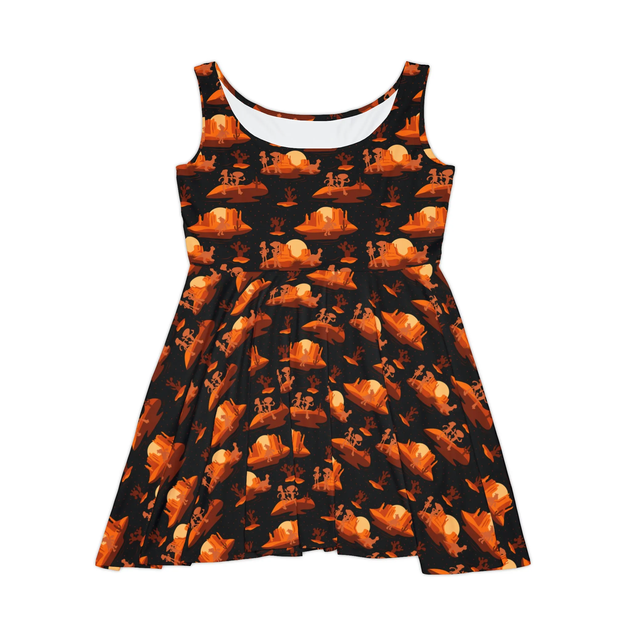 Snake In My Boot Women's Skater Dress