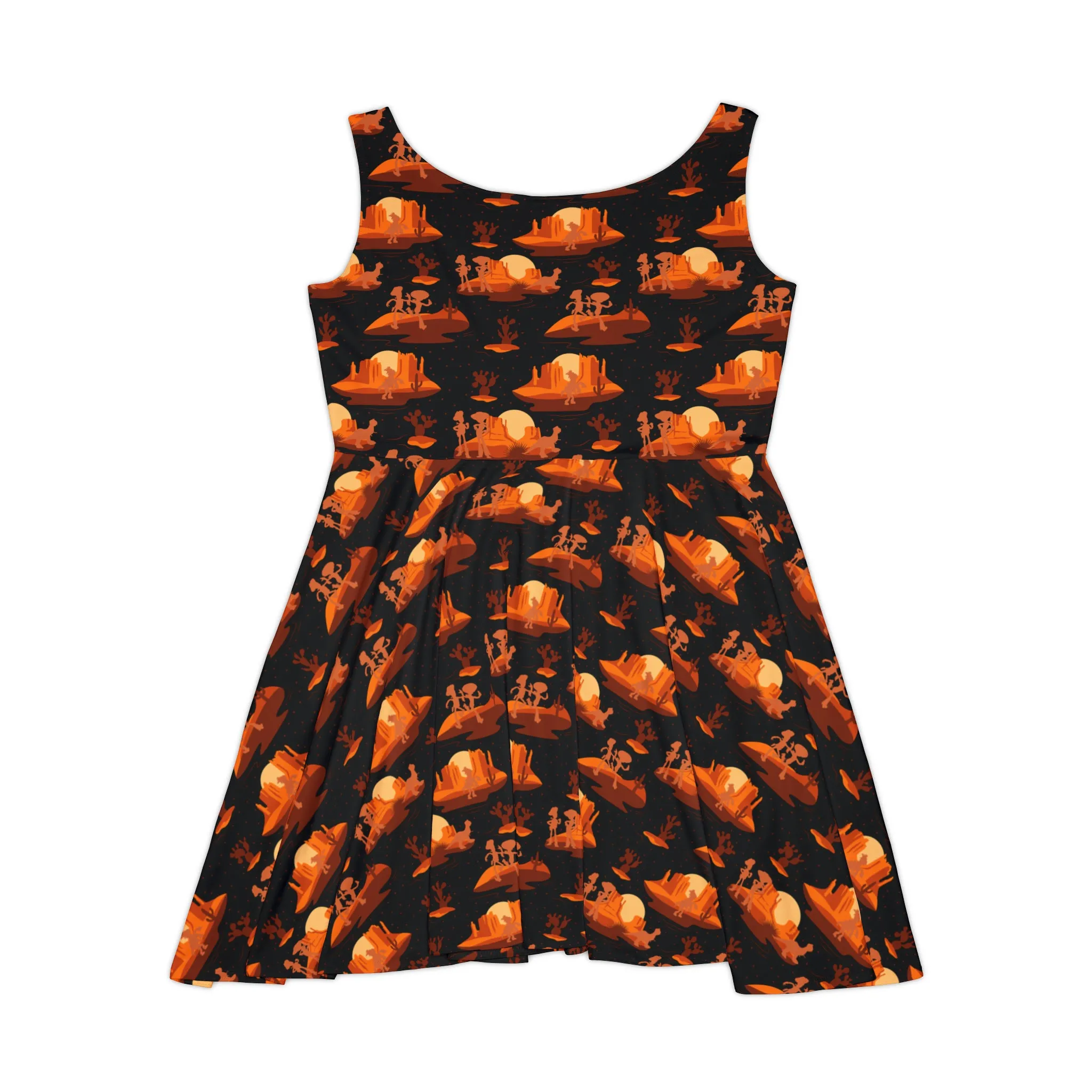 Snake In My Boot Women's Skater Dress