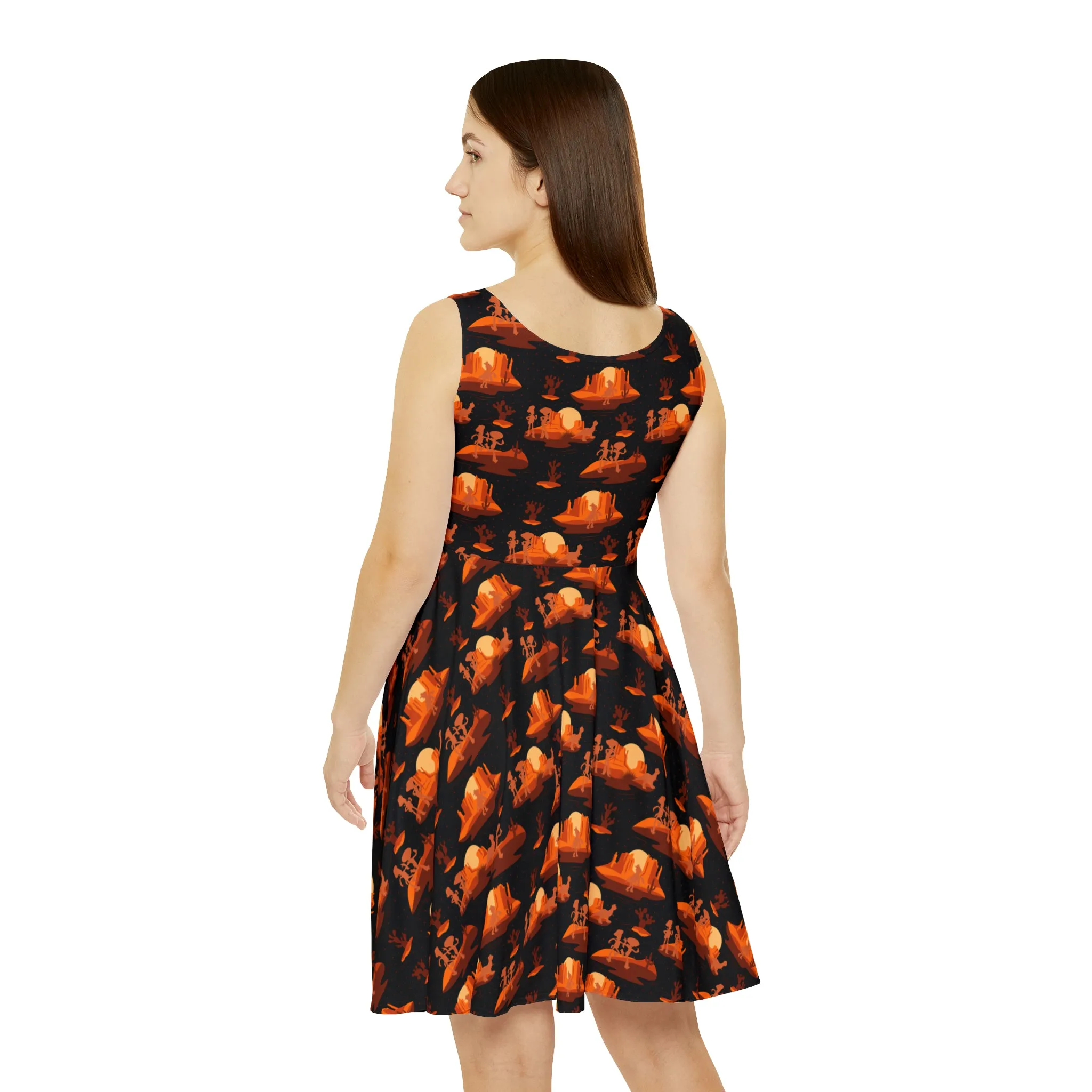 Snake In My Boot Women's Skater Dress