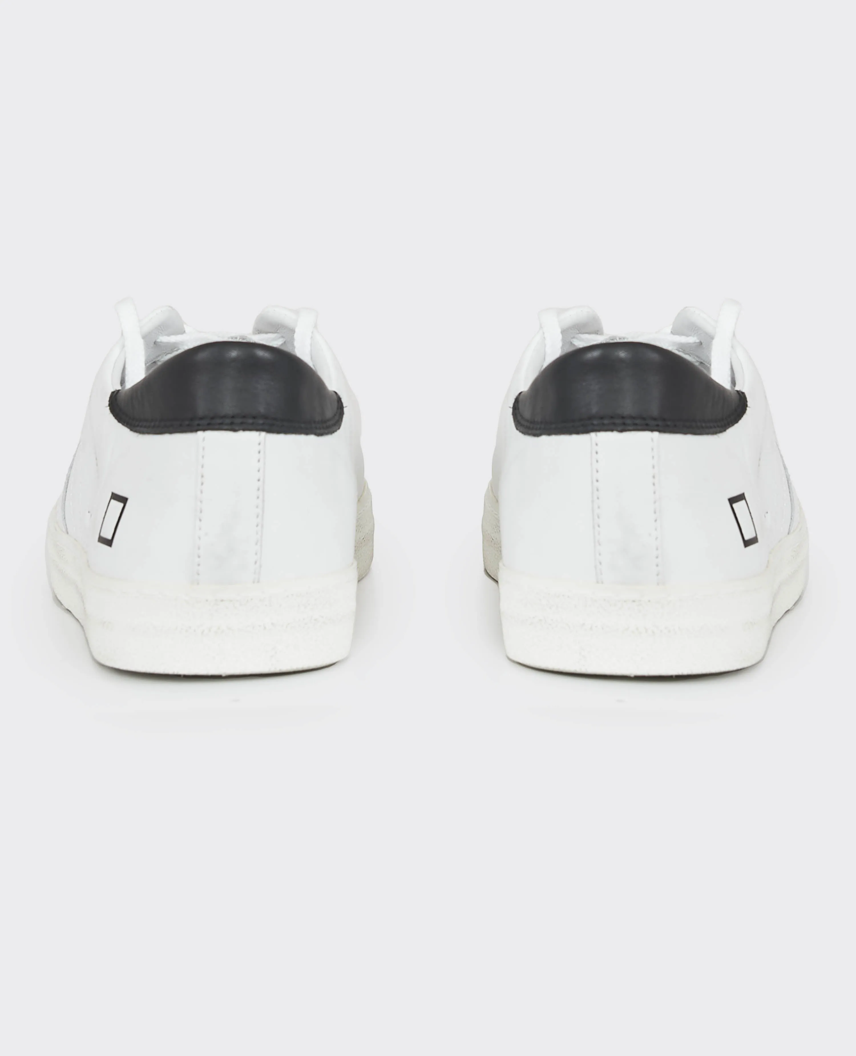 Sneakers DATE Hill Low Vintage Calf White - Black