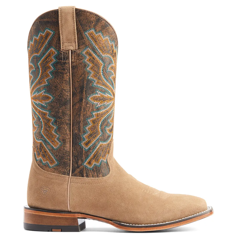 Sting Western Embroidered Square Toe Cowboy Boots