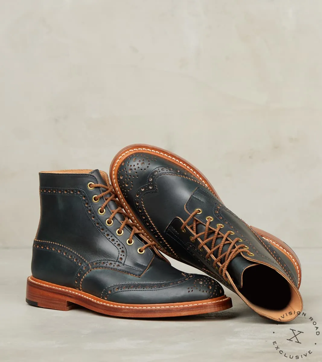 Stow Boot - 2298 - Leather - Horween Navy CXL