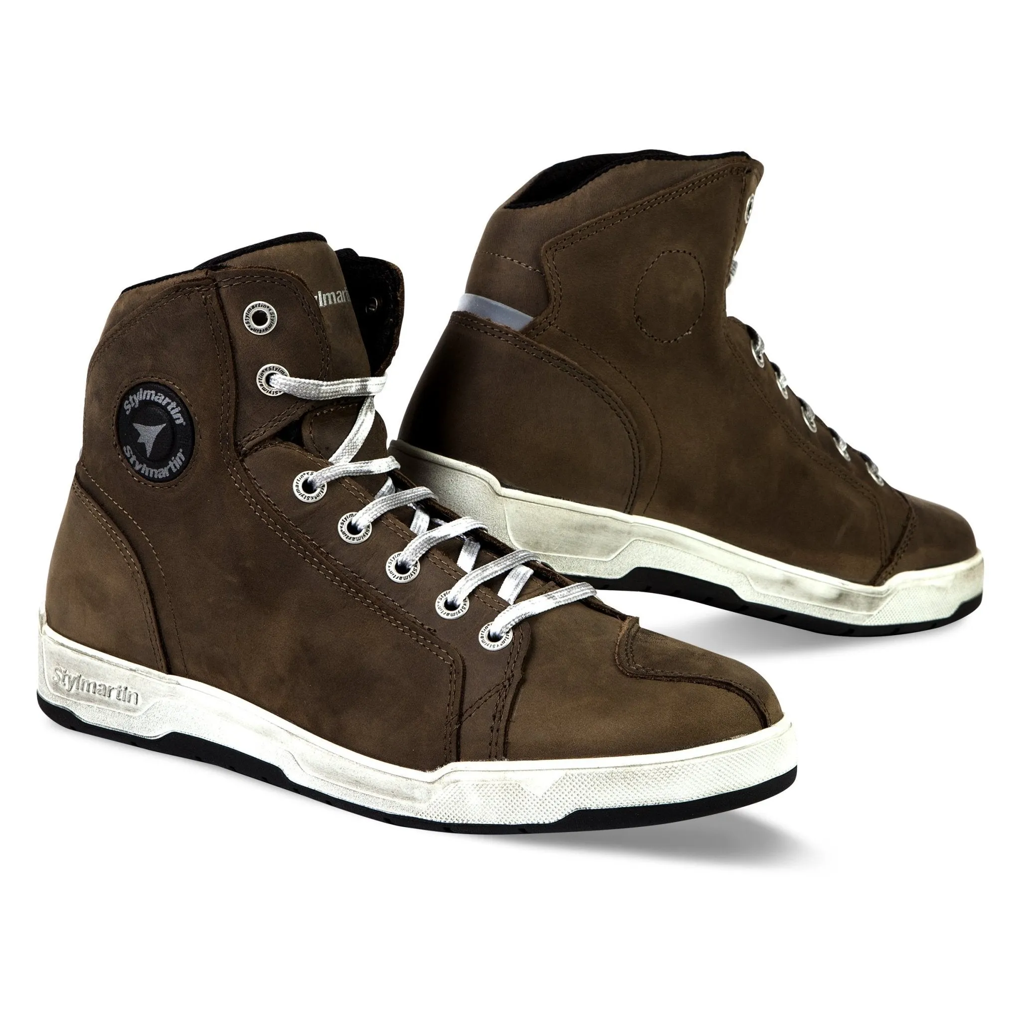 Stylmartin Marshall WP Sneaker Motorcycle Boots in Brown