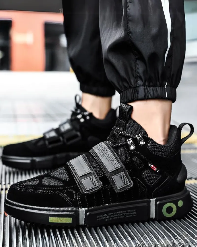 Techwear Color Block Versatile Unisex Sneakers