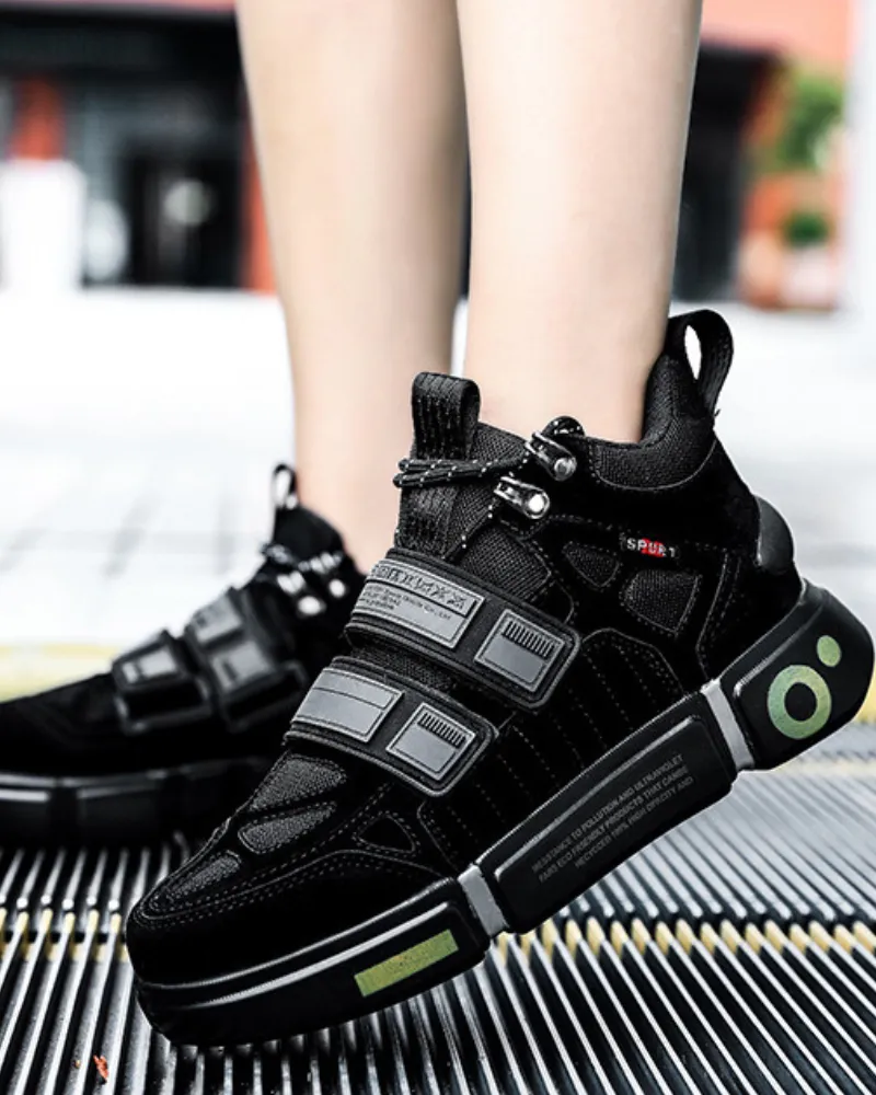 Techwear Color Block Versatile Unisex Sneakers