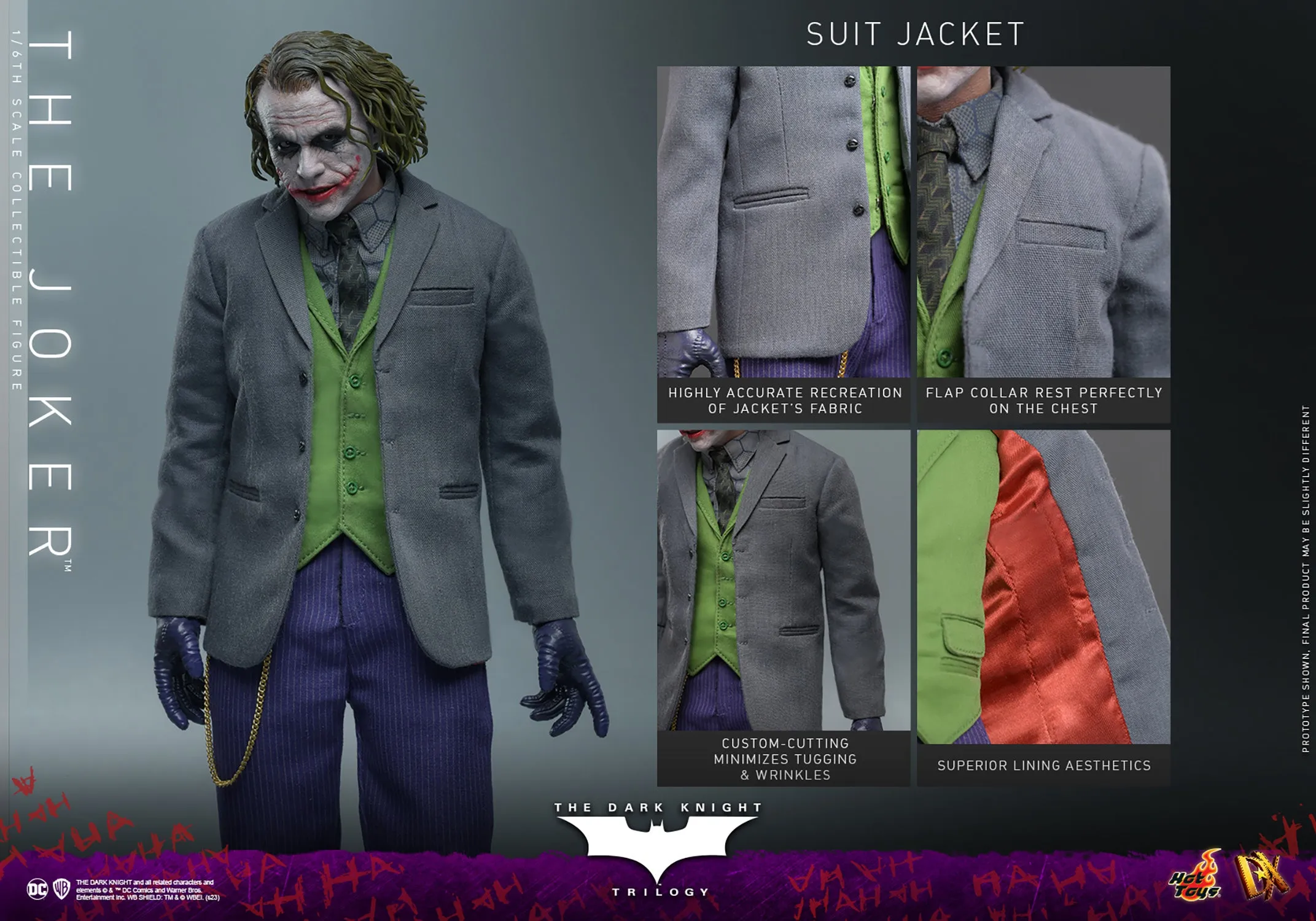 The Joker 1/6 Scale Figure by Hot Toys