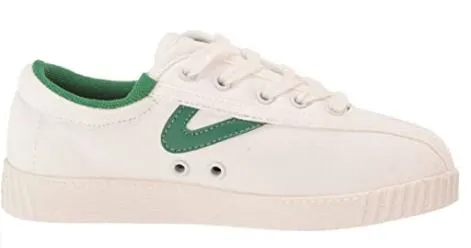 Tretorn Children's Canvas Sneakers Green