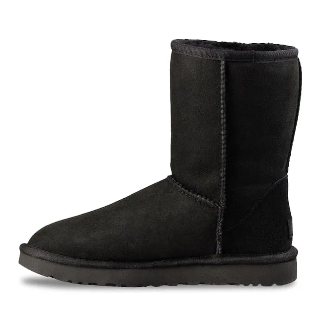 UGG CLASSIC BOOT SHORT II BLACK (W)