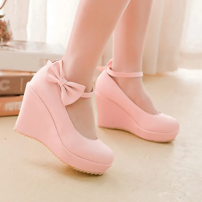 Uniwim Bow High Heel Shoes SE21731