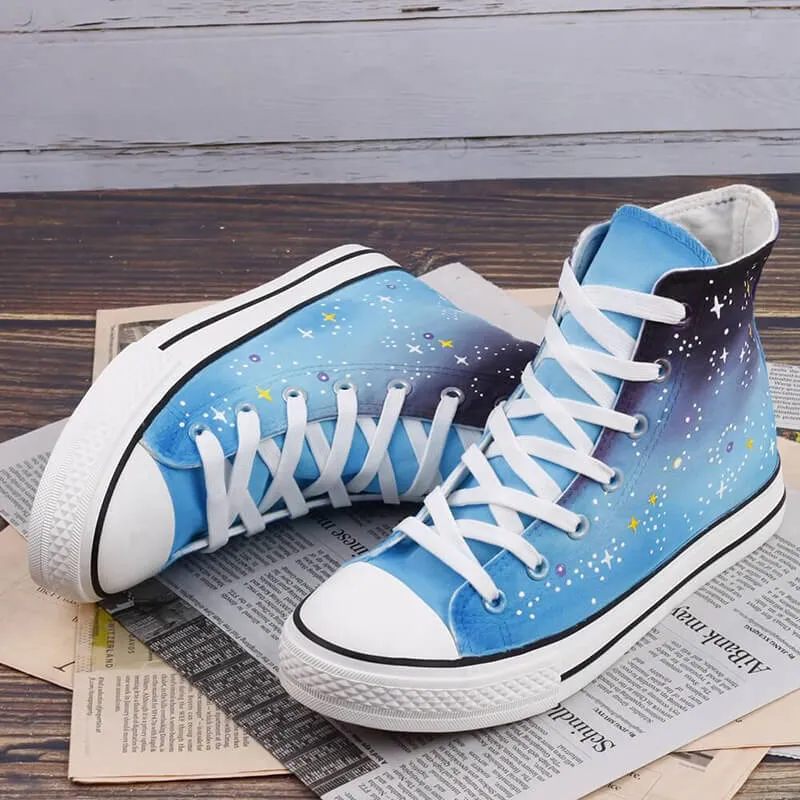 Uniwim Harajuku Stars Hand Painted Shoes SE20526