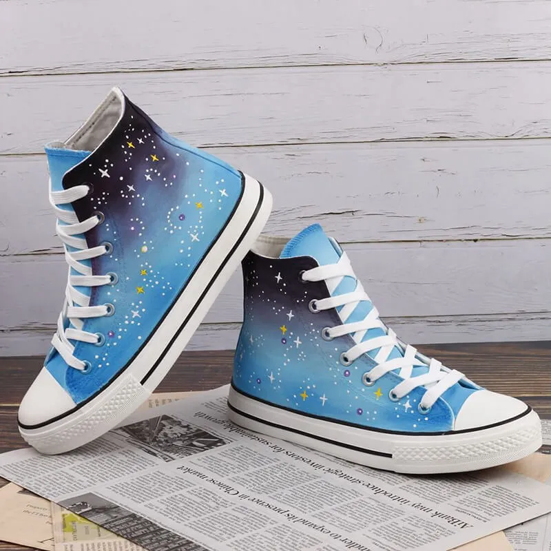 Uniwim Harajuku Stars Hand Painted Shoes SE20526