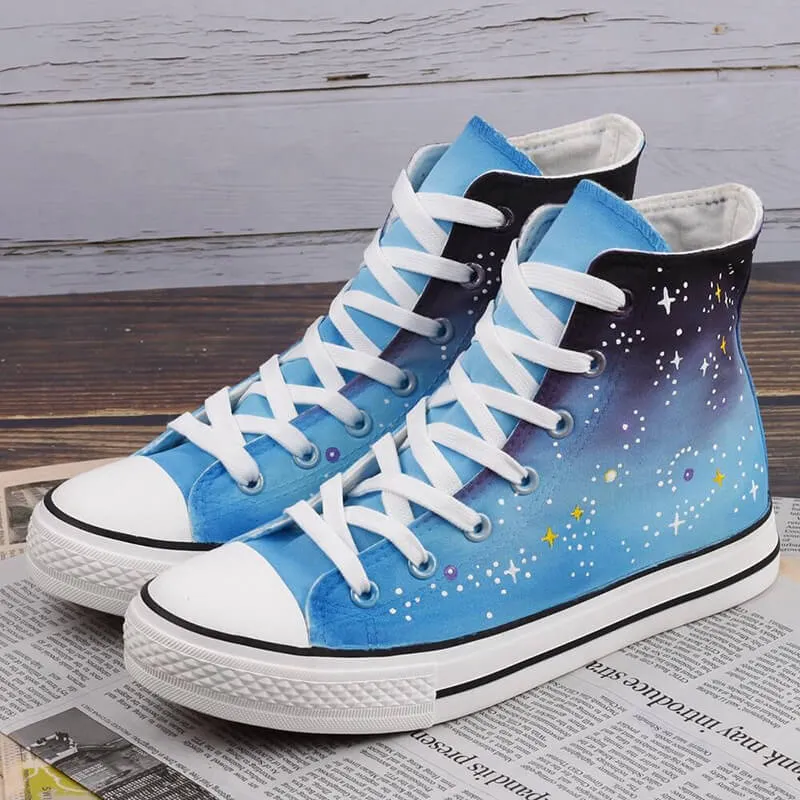 Uniwim Harajuku Stars Hand Painted Shoes SE20526