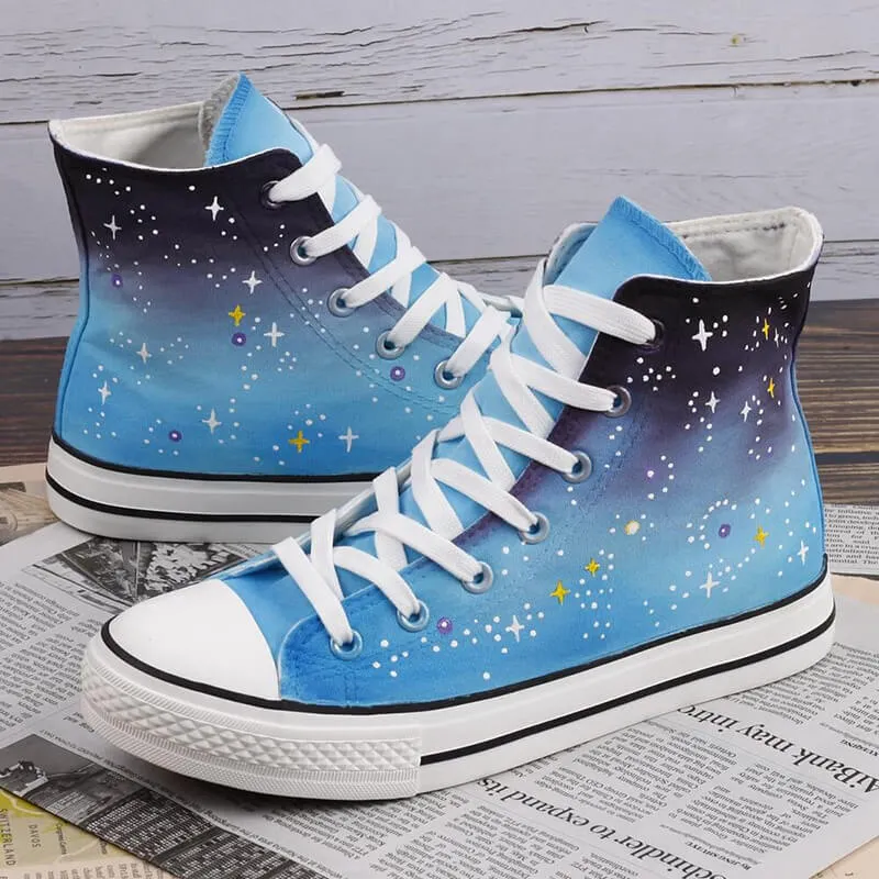 Uniwim Harajuku Stars Hand Painted Shoes SE20526