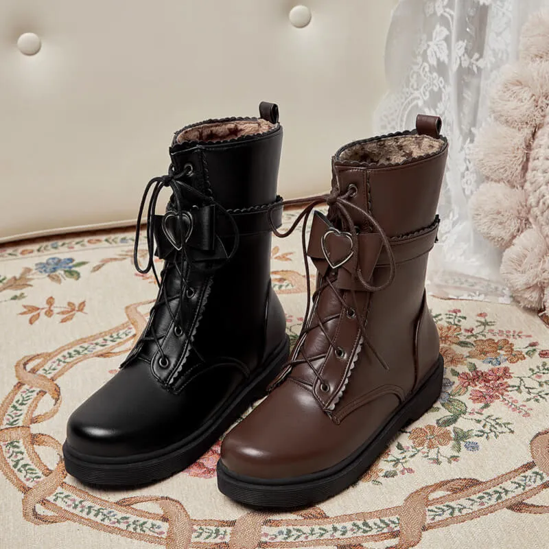 Uniwim Love Bow Lolita Boots SE21870