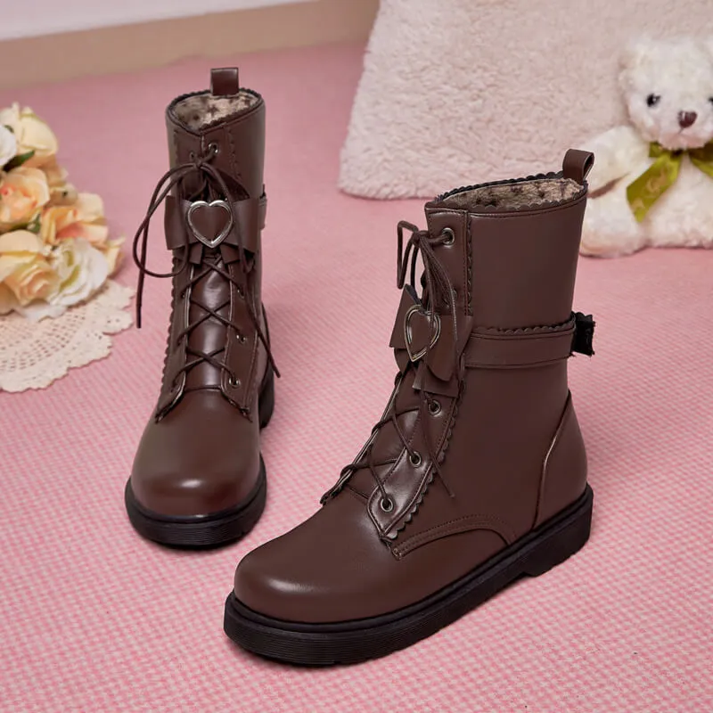 Uniwim Love Bow Lolita Boots SE21870