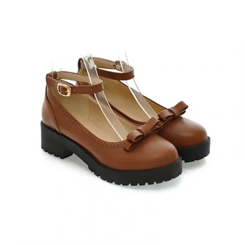 Uniwim Students Bow Flat Shoes SE7352