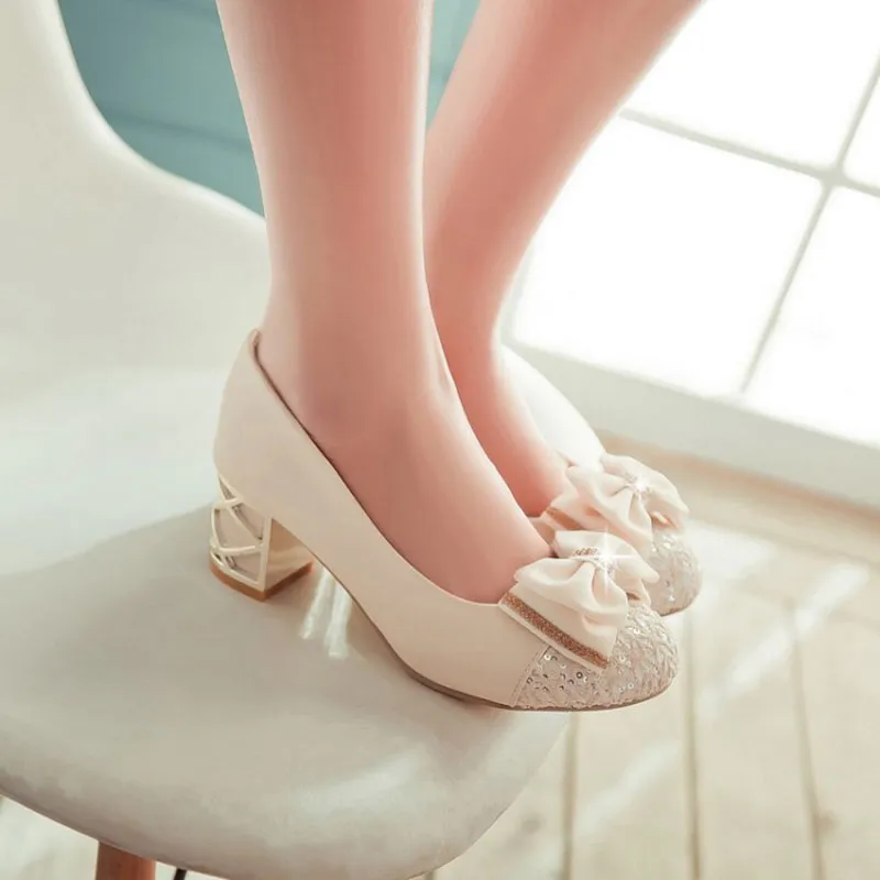 Uniwim Sweet Bow High Heels Shoes SE20359