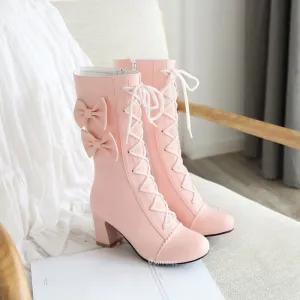 Uniwim Sweet Lace Bow Boots SE21103