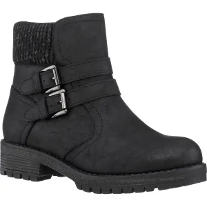 Valli Black Ankle Bootie