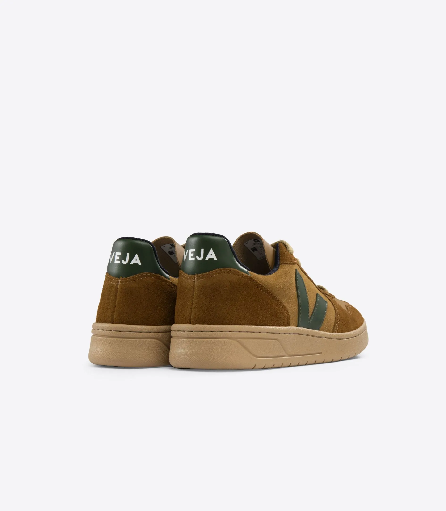 Veja V-10 Suede Camel Cyprus Multico