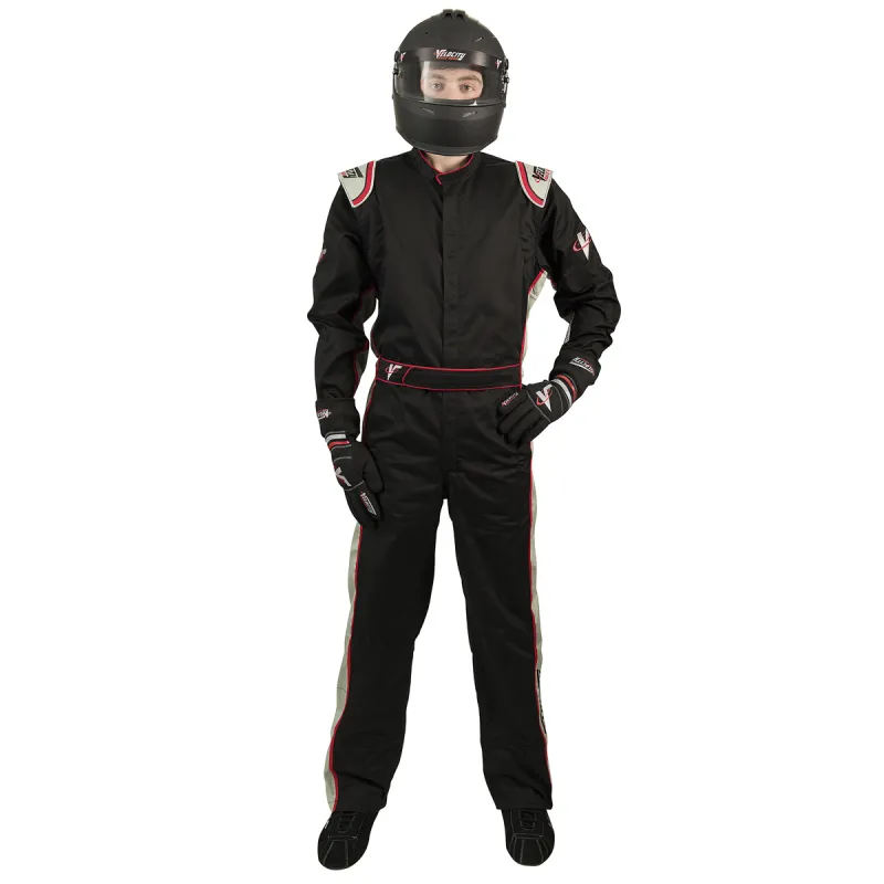 Velocity 1 Sport Suit - Black/Silver