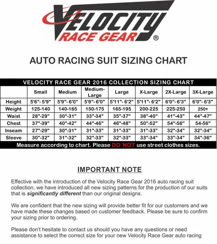 Velocity 5 Race Suit - Black/Fluo Orange