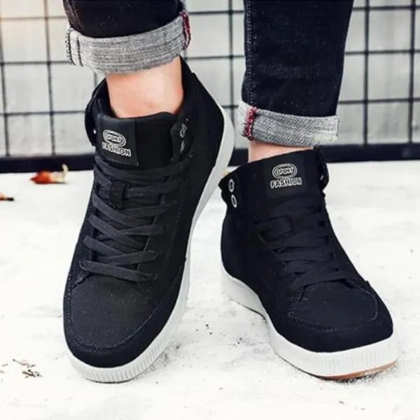 Winter Genuine Leather Casual Hip Hop Shoes With Fur