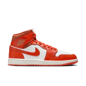 Women's Air Jordan 1 Mid 'Summit White/Cosmic Clay'