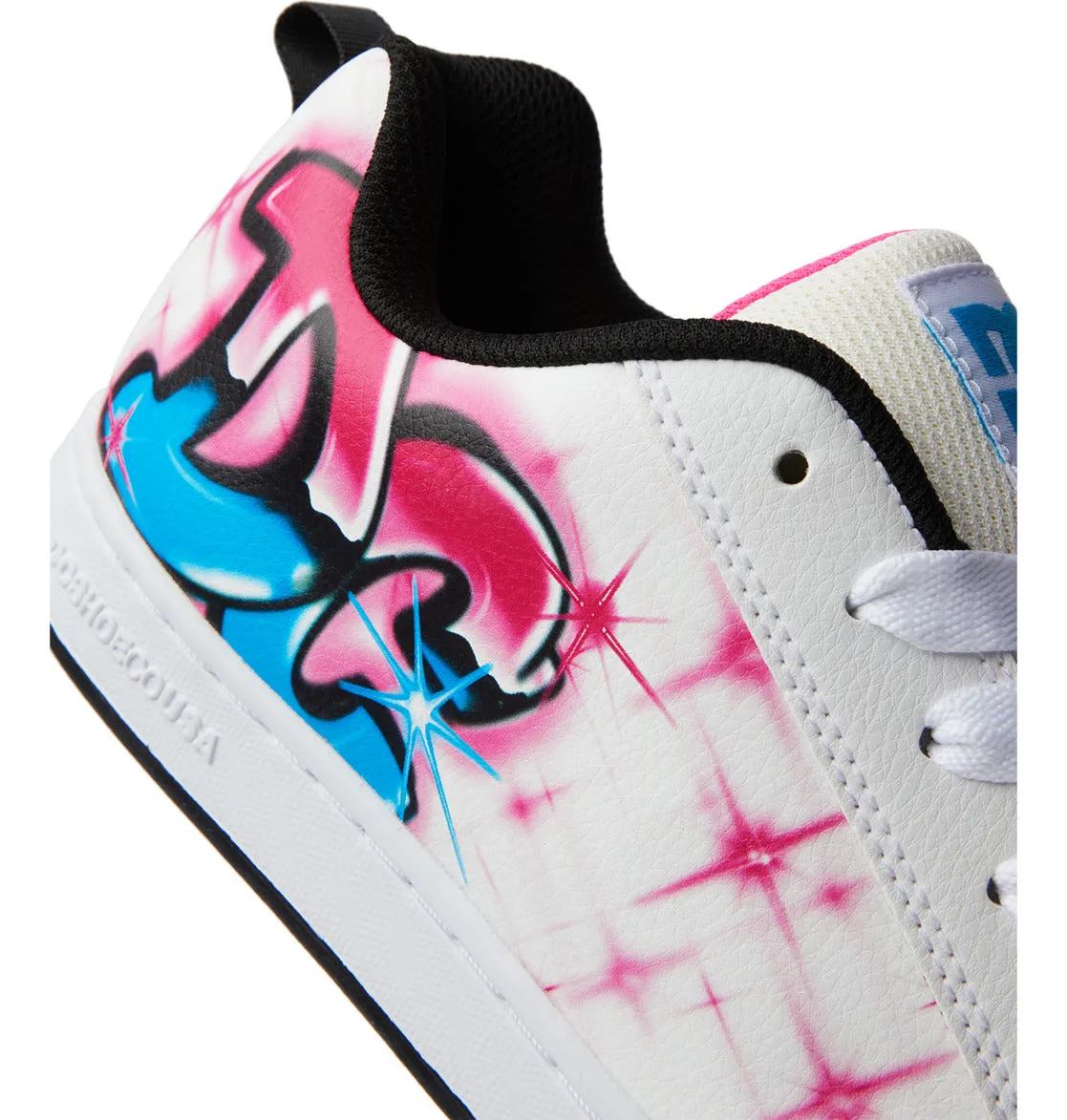 Women's Graffiti Print Court Graffik Shoes