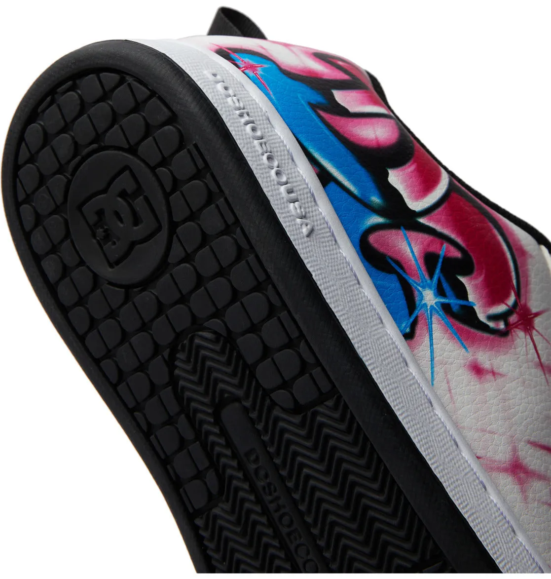 Women's Graffiti Print Court Graffik Shoes