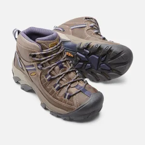 Women's Keen Targhee II Mid Waterproof Color: Goat/Crown Blue