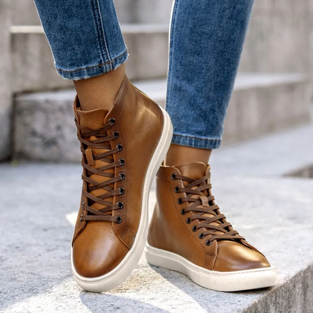 Women's Premier High Top | Toffee