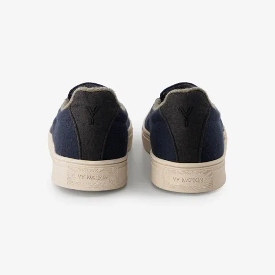 YY Nations Shoes Nimbo Wool Color Sky Captain / Natural Pair of Shoes