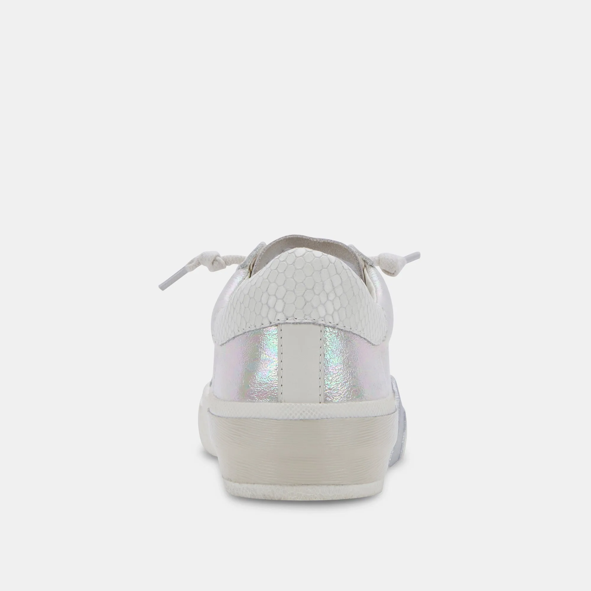 ZINA SNEAKERS OPAL METALLIC LEATHER