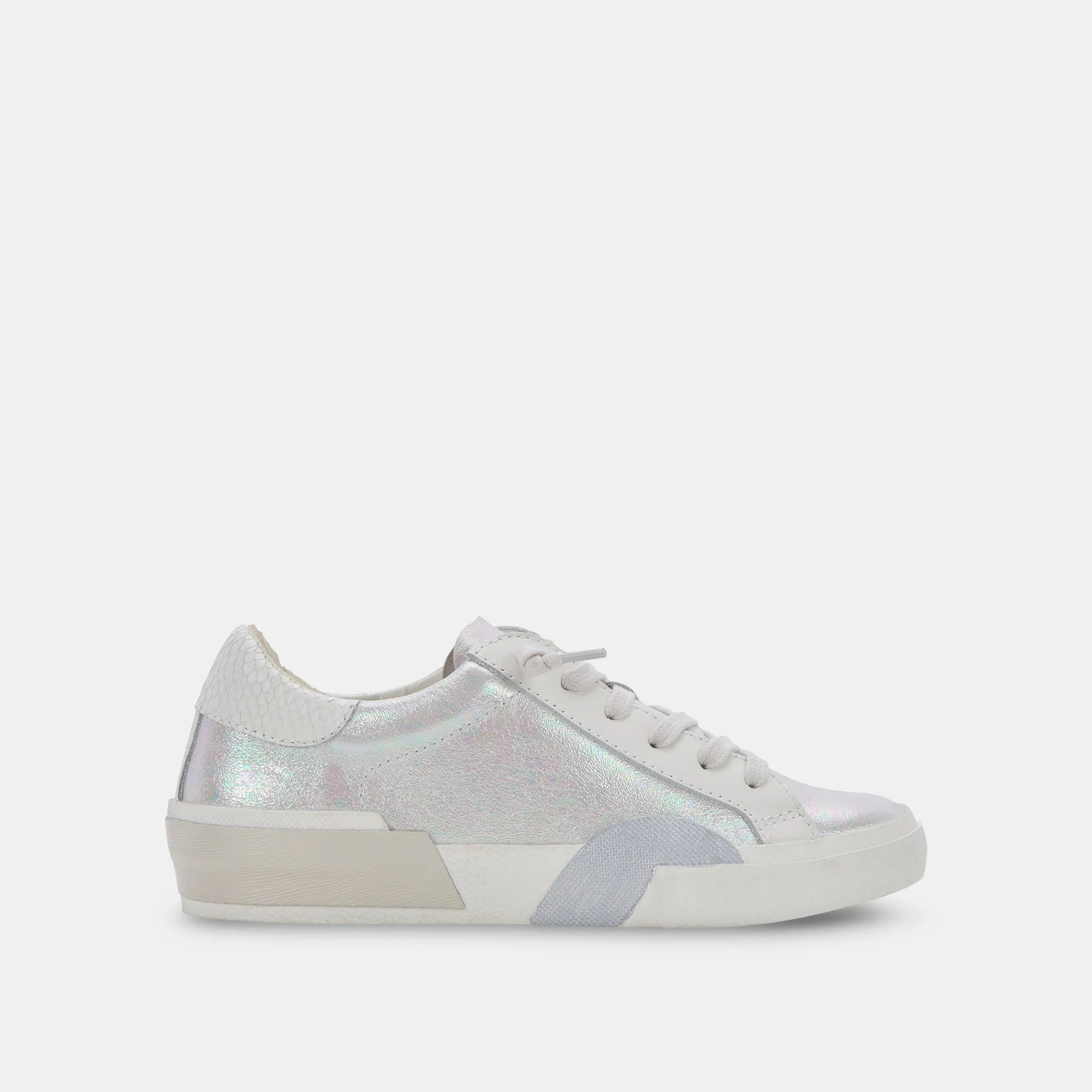 ZINA SNEAKERS OPAL METALLIC LEATHER